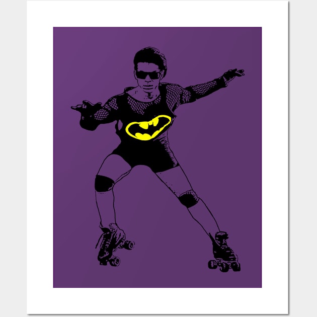 Prince of the Bat Skates Wall Art by BradyRain